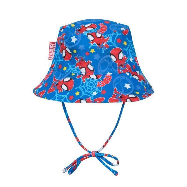 Gorro Bebe Niño UV 50 Disney Spidey Azul-1