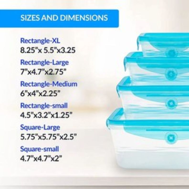 Set De 06 Contenedores Tazas Con Tapas Adaptables-3