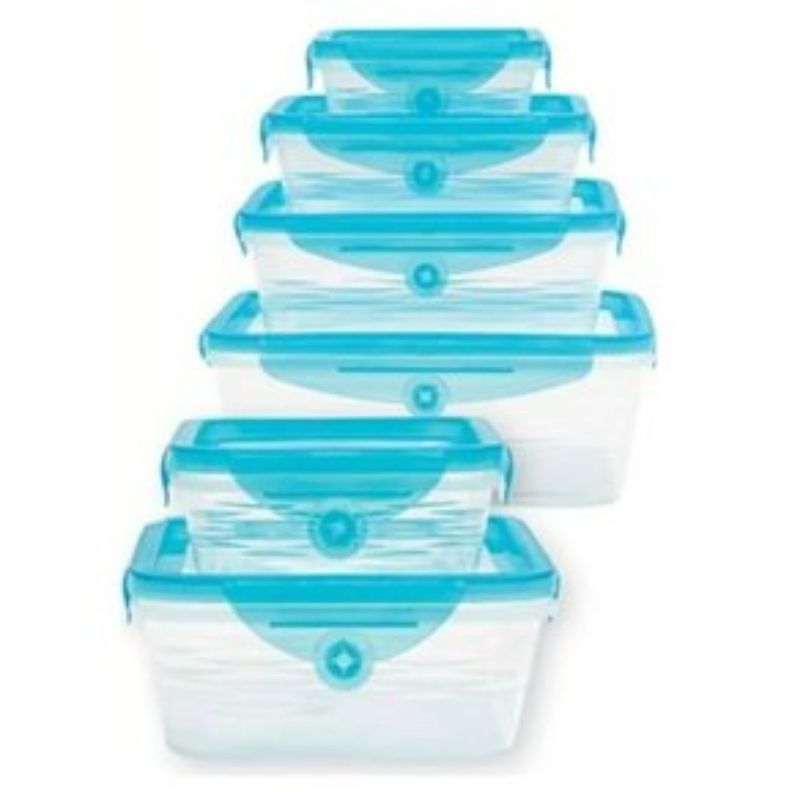 Set De 06 Contenedores Tazas Con Tapas Adaptables-0