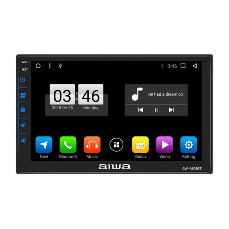 Radio Pantalla 7" Automovil Bluetooth WiFi GPS-0