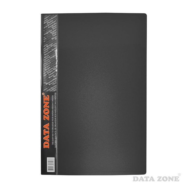 Carpeta Oficio 60 Fundas Negro-0