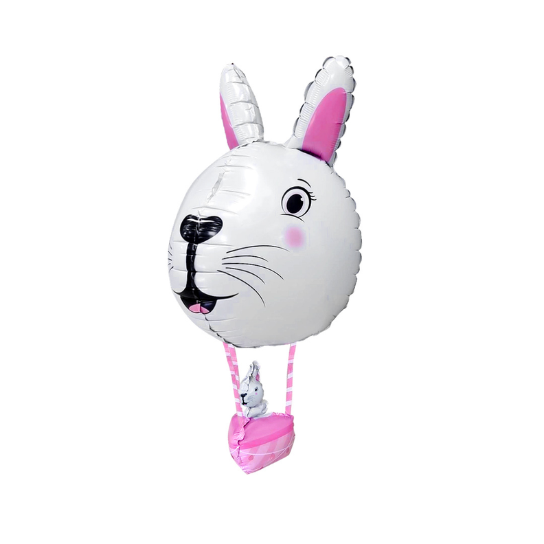 Globo Metálico Conejito Aerotatico 35x82 X1 Uni-0