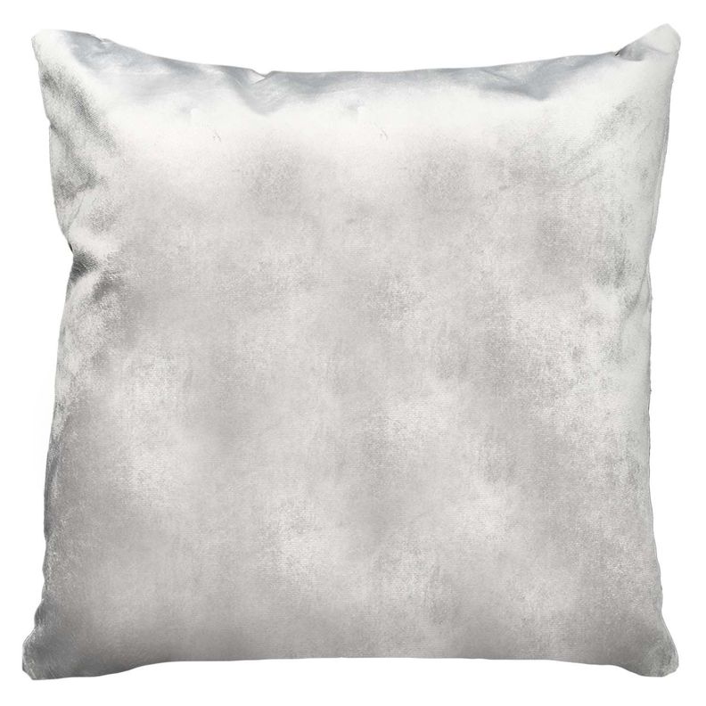 Cojín Decorativo EcoCuero Gris y Café 45x45 Relleno-1