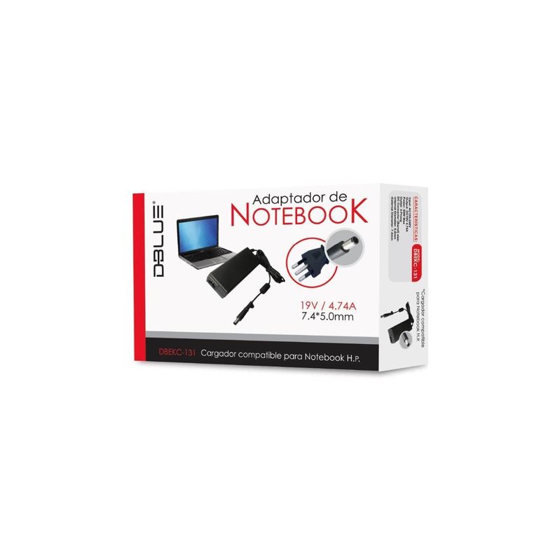 Cargador Notebook Compatible HP 19V 4.74A 90W-1