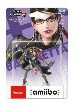 Figura Amiibo Bayonetta (P2) - Colección Super Smash Bros - Sniper-0