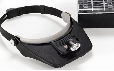 Lentes Lupa Visera Con Lupa Con Luz Led-2