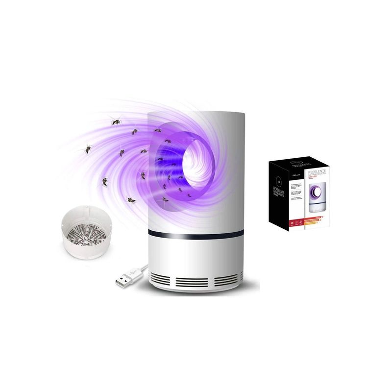 Lampara Uv Mata Mosquitos Con Conexión Usb - Puntostore-2