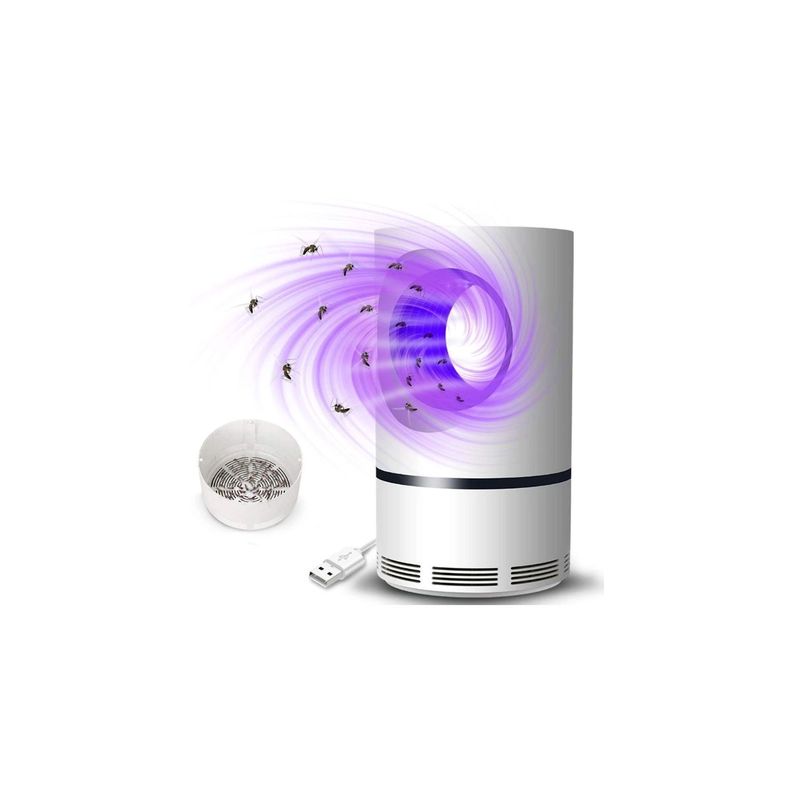 Lampara Uv Mata Mosquitos Con Conexión Usb - Puntostore-0