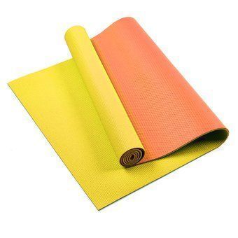 Mat de Yoga 3u 6mm Doble color Naranja / Amarillo-0