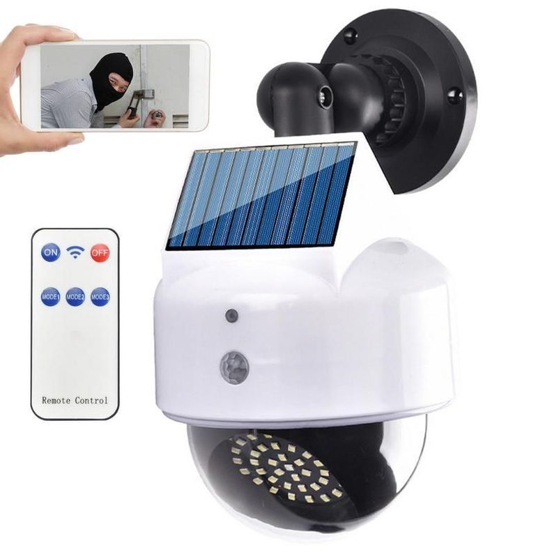 Luz Solar De Exterior - Simulación De Cámara Falsa-1