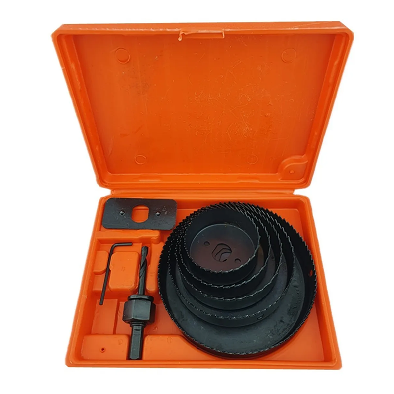 Juego Broca Sierra Copa Para Madera 8 Pcs Tmk19578-0