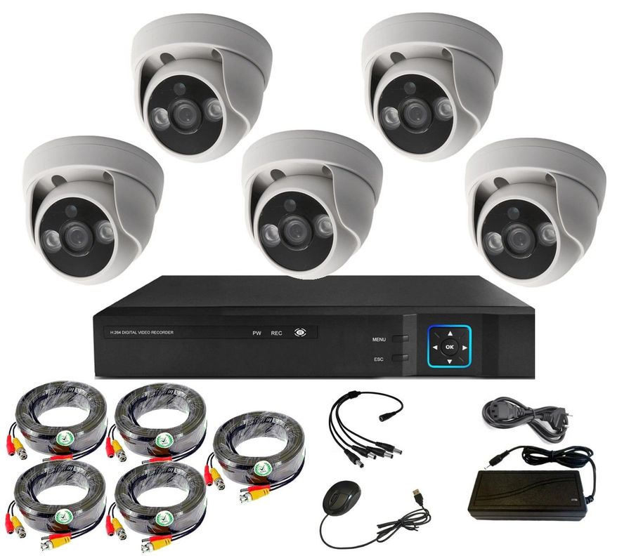 Kit 5 Cámaras Seguridad Interior HD - I50L-0