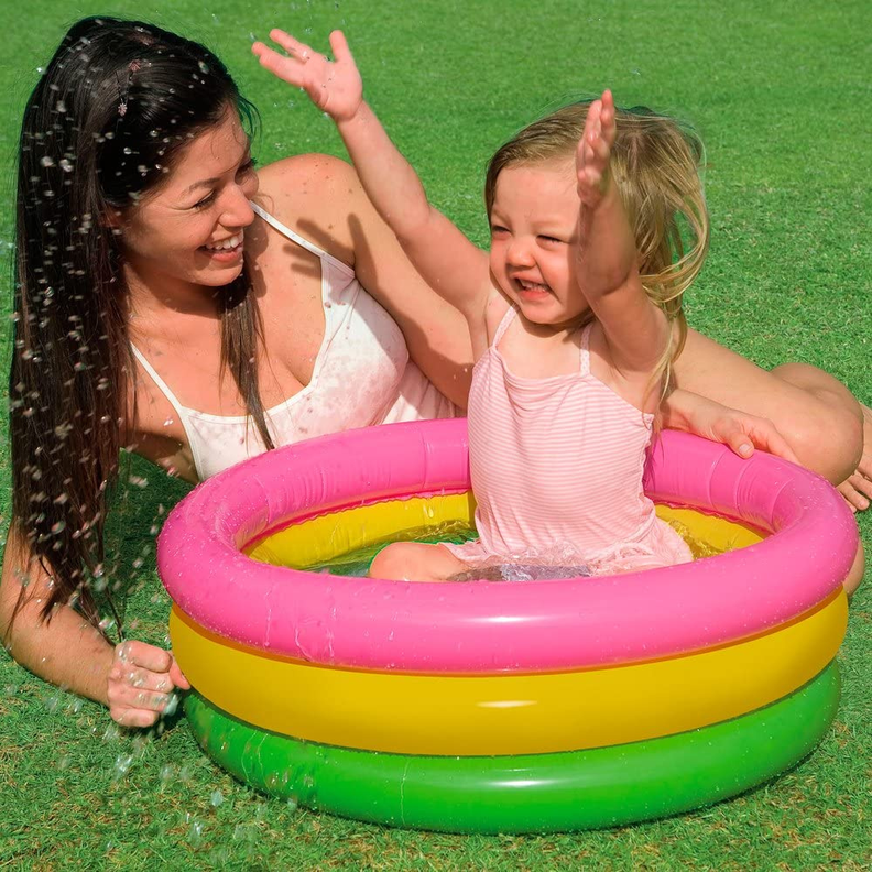 Piscina Bebé Inflable 61x22 Cm Sunset Glow-2
