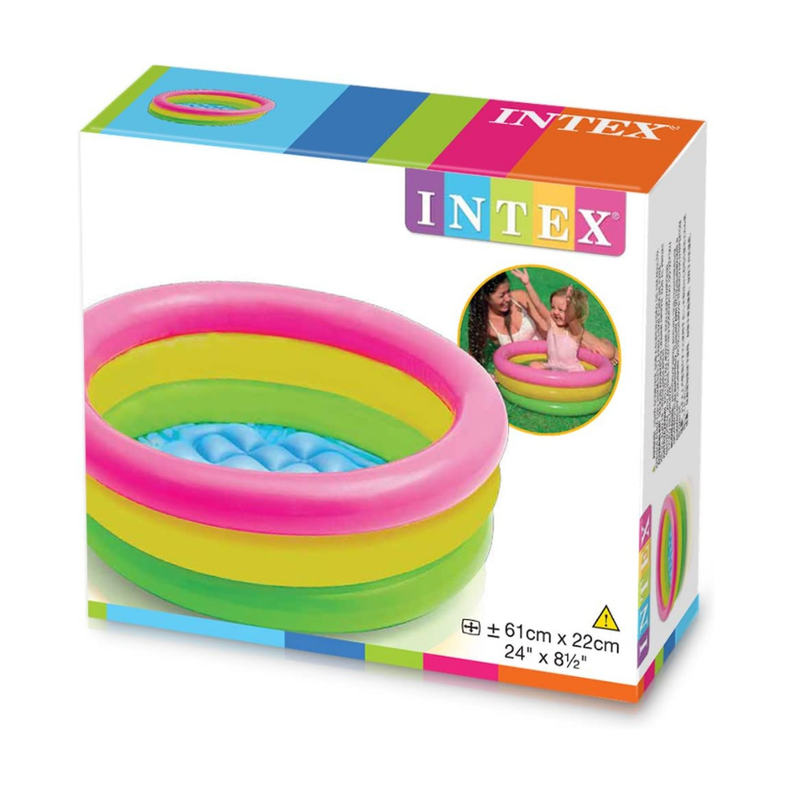 Piscina Bebé Inflable 61x22 Cm Sunset Glow-1