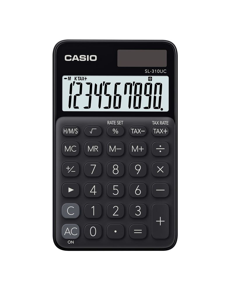 CALCULADORA DE BOLSILLO CASIO SL-310UC-BK-0