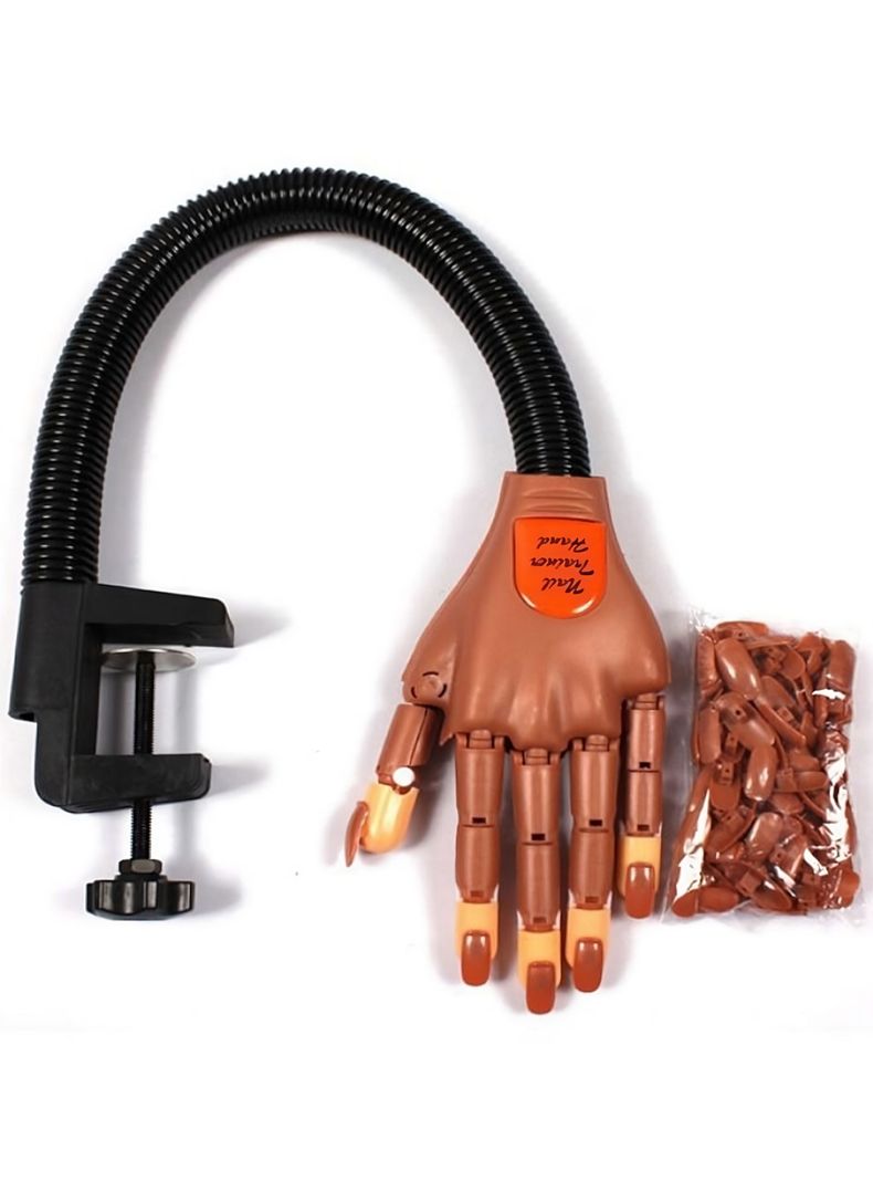 Mano Articulada para Practicas de Manicure-0