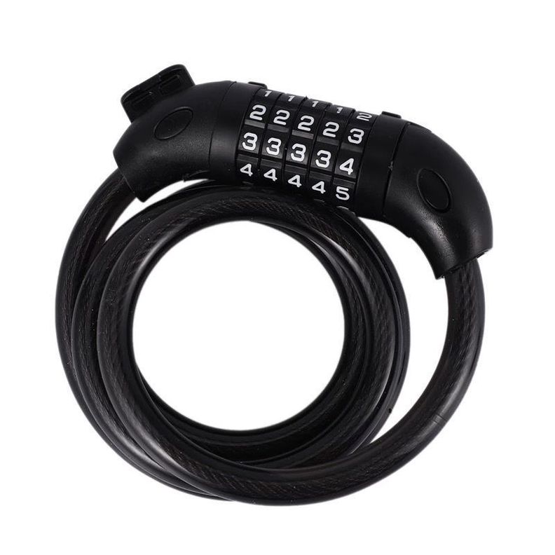 Candado Para Bicicleta o de  Moto Con Clave Seguridad -0