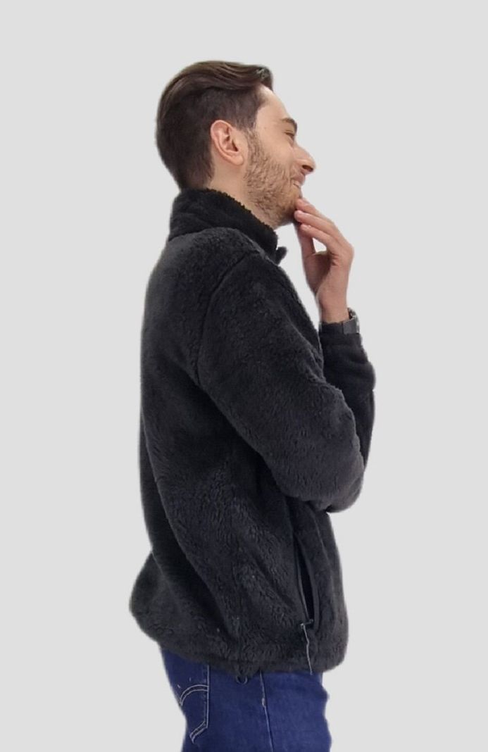 Poleron sherpa broches negro-1