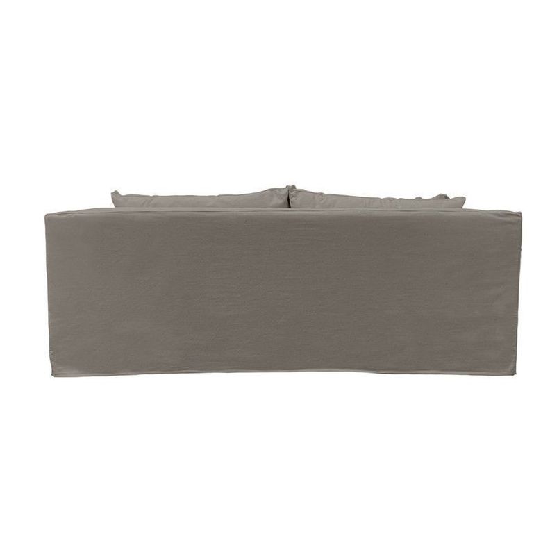 Sofá Puelo Lino Gris Piedra 3C-3