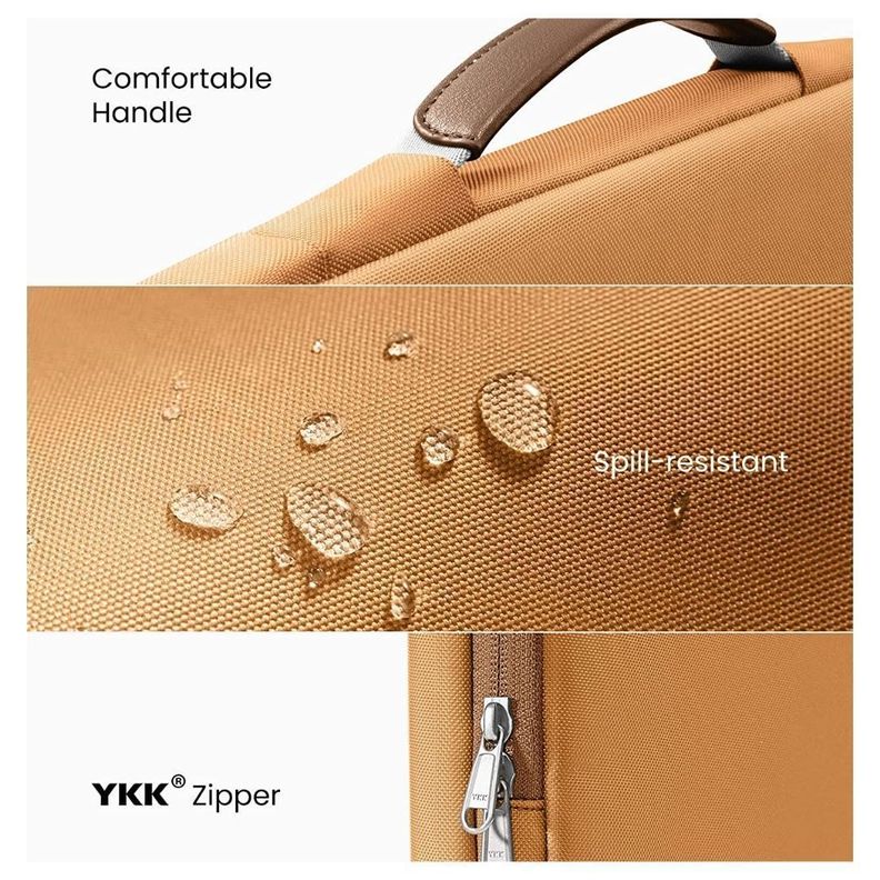 Tomtoc Maletín A14 para Notebook/Macbook Pro hasta 14" - Naranja-6