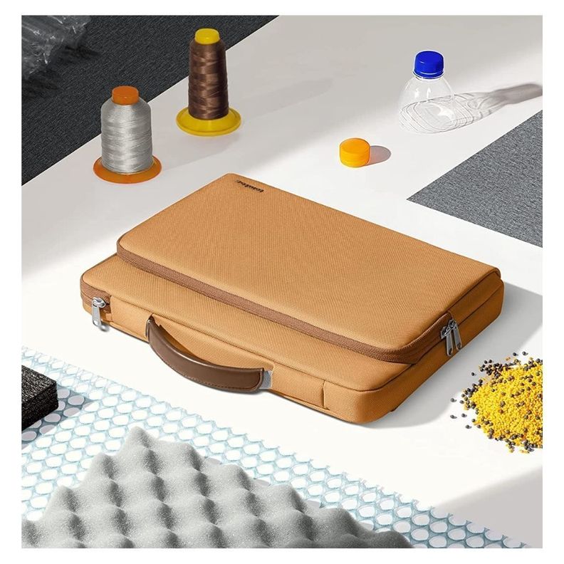 Tomtoc Maletín A14 para Notebook/Macbook Pro hasta 14" - Naranja-3