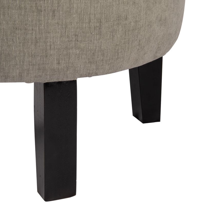 Pouf Jack Gris-Claro Altea 48x48x40 cm Máxima Design-4