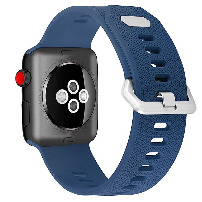 Correa Compatible Iwatch Apple Watch Azul Marino 42-44-45MM-L-0