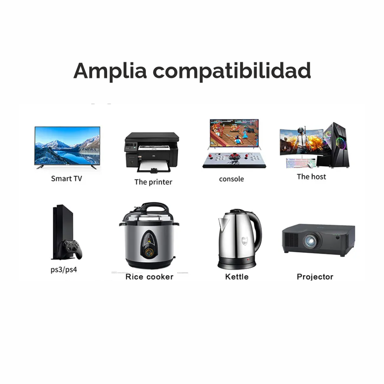 Cable De Poder Para Pc 1.8m Y Otros 220v / Calidad-3