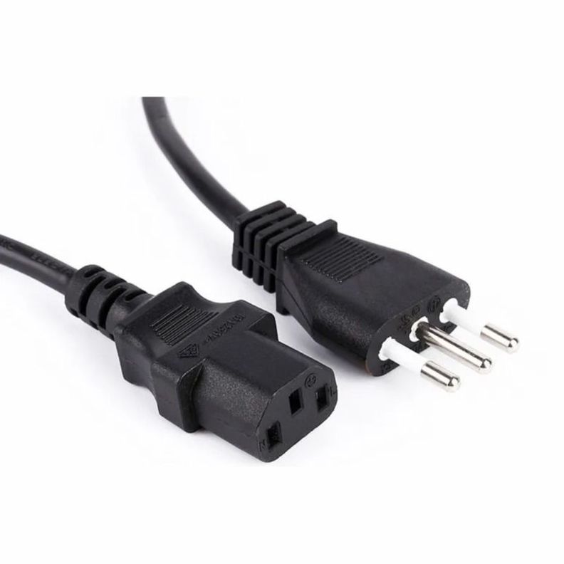 Cable De Poder Para Pc 1.8m Y Otros 220v / Calidad-0