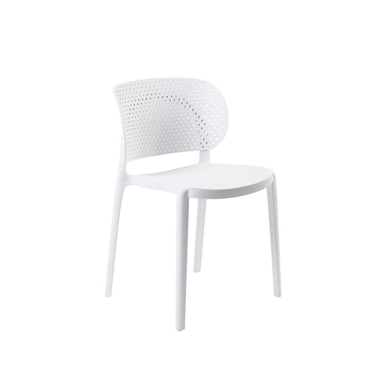 Pack 4 Sillas de Terraza Lorenzo Blanca-1