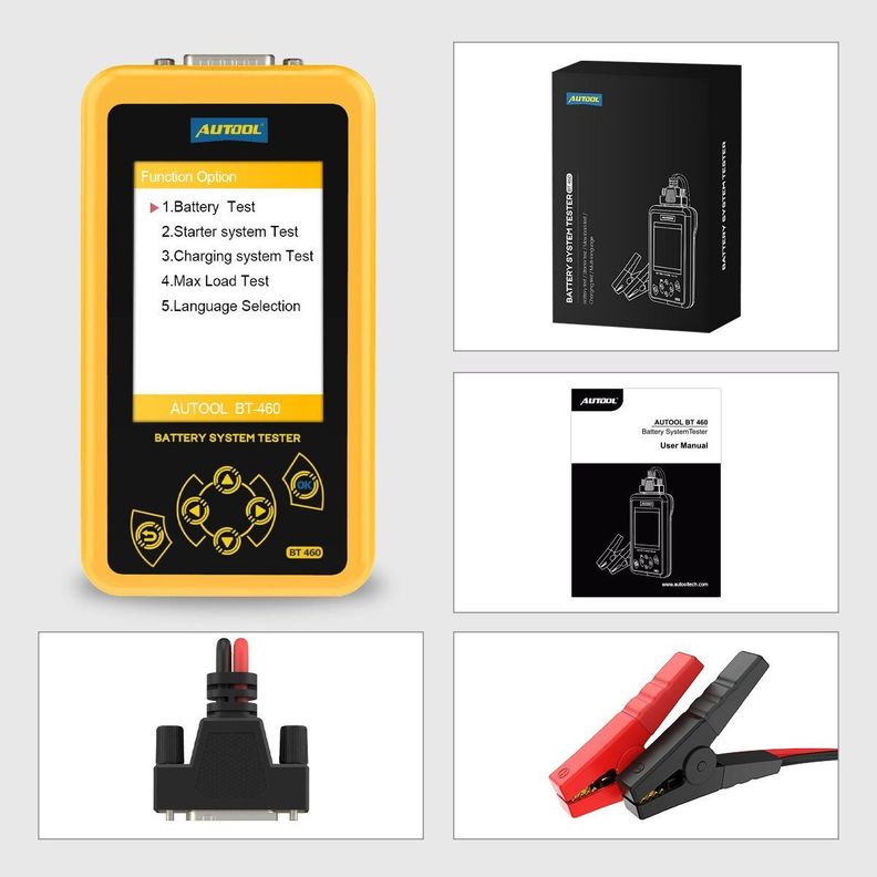 Scanner Batería Automotriz BT460-7
