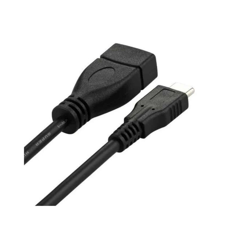 Cable OTG Tipo C A Entrada Usb 15cm Para Conectar Usb - tipo C-1