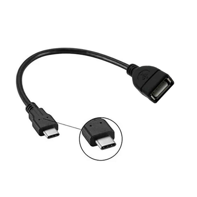 Cable OTG Tipo C A Entrada Usb 15cm Para Conectar Usb - tipo C-0