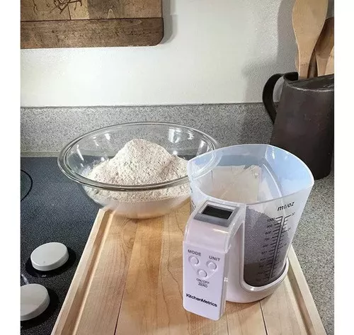 Balanza Digital Cocina Con Jarra Taza Medidora Pes-1
