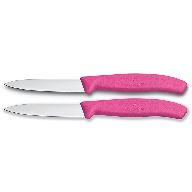 Cuchillo verdura mondador rosado 8 cm Victorinox-0