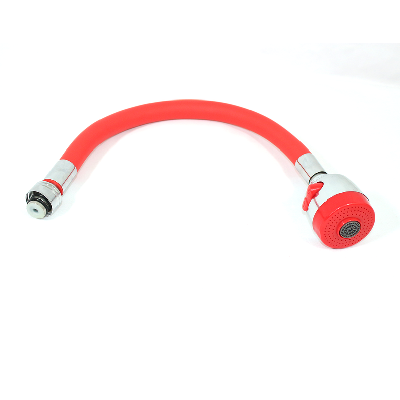 Manguera Flexible Lavaplatos Cocina Llave Rojo-2