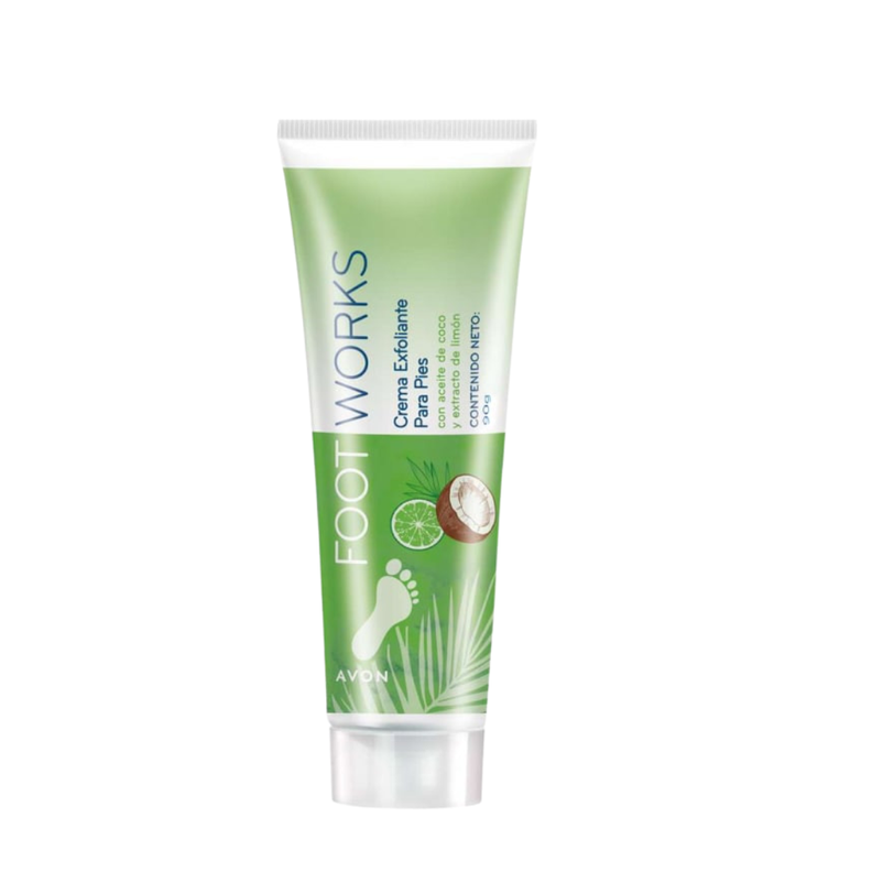 Crema Exfoliante Para Pies con Coco Y Limón-0
