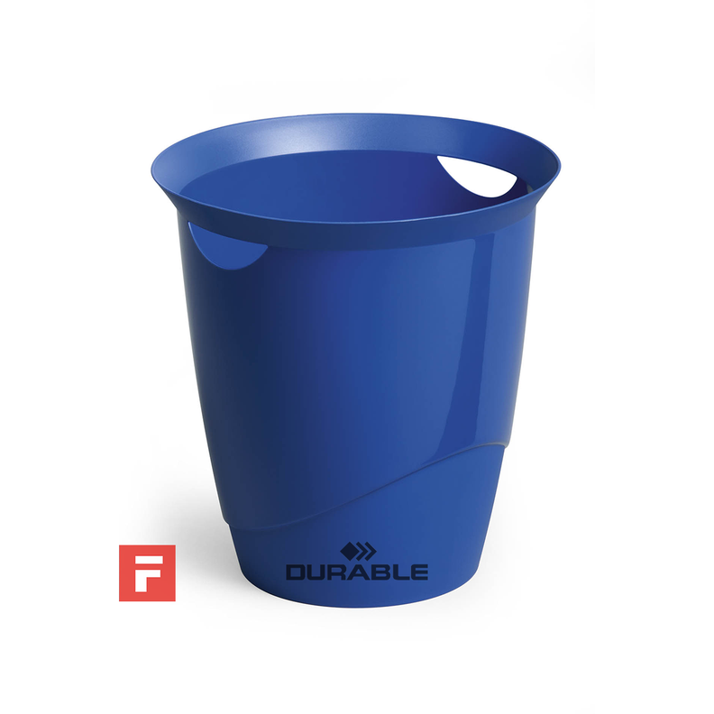 Papelero de Oficina con Asas - Azul-6