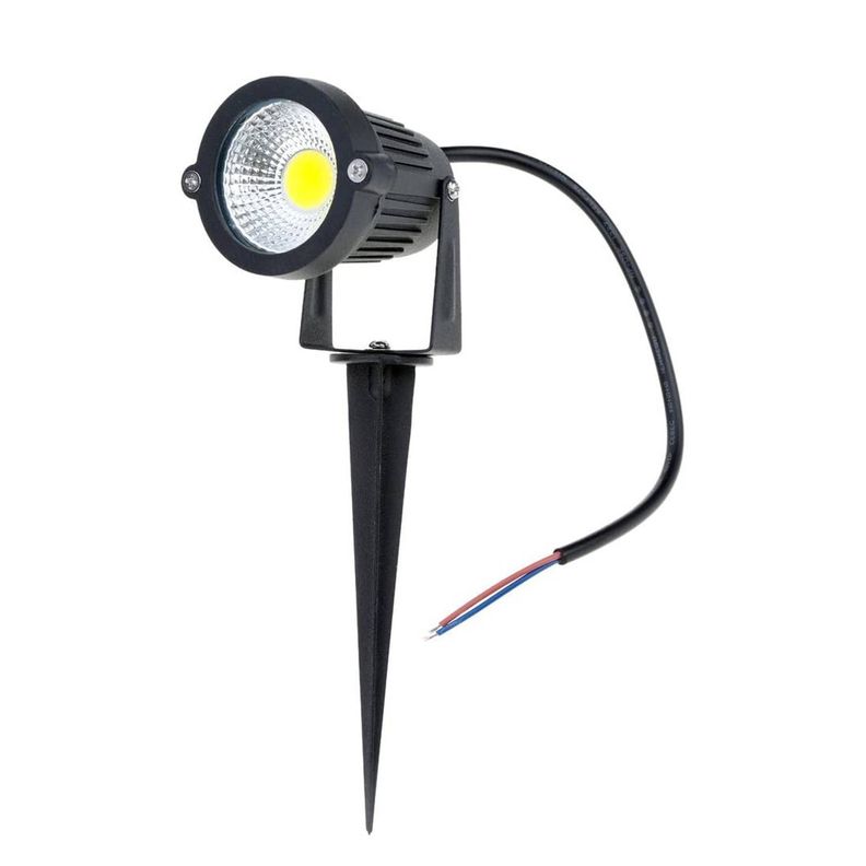 Foco LED Estaca Jardín 6W RGB-0