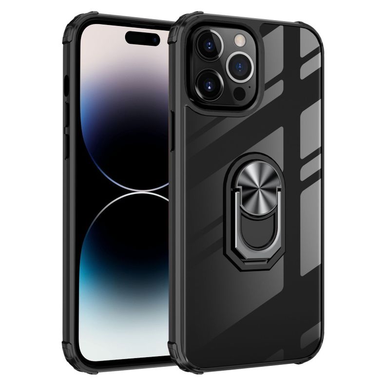 Para: iPhone 14 Pro - Carcasa Aro Imán Soporte-0