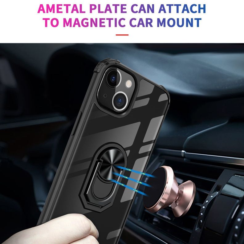 Para: iPhone 14 Pro - Carcasa Aro Imán Soporte-2