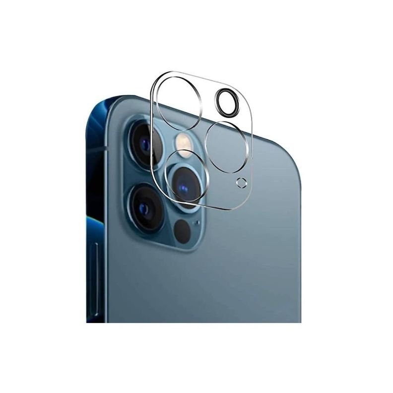 Protector Vidrio Templado De Camara Para iPhone 12 pro Transparente