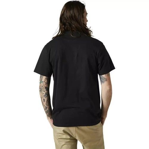 Polera FOX Manga Corta Pinnacle Premium Negro-1