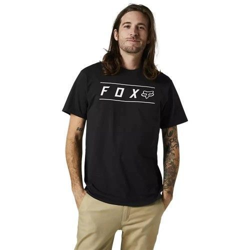 Polera FOX Manga Corta Pinnacle Premium Negro-0