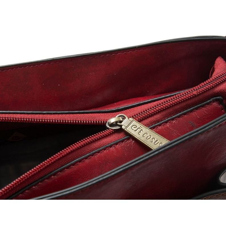 Ecosusi Bolso & bandolera BRIEFE para laptop de 13” - Rojo-5
