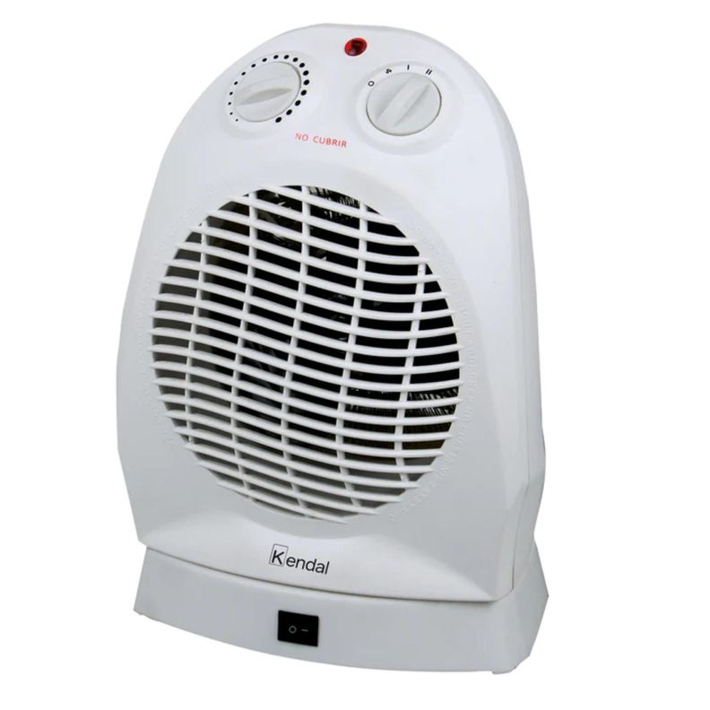 Termoventilador Calefactor Electrico 2000W Blanco FH-120S Kendal-0