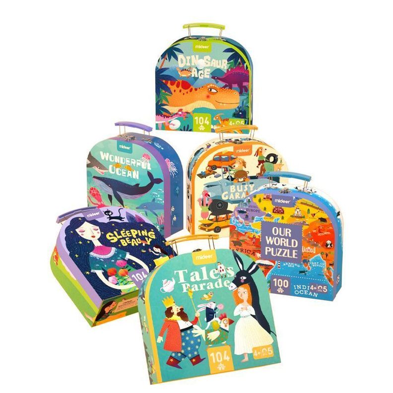 Maleta Puzzle Oceano Fantástico-5