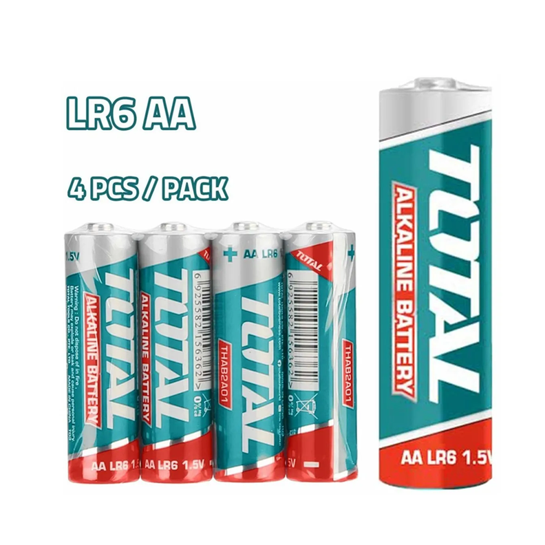 Pilas Aa 1.5v Alcalina 4 Unidades Total Thab2a01-2