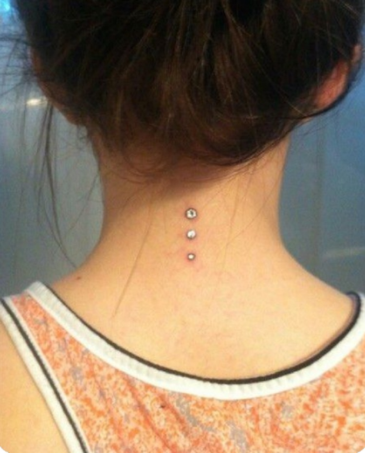 Piercing Ancla Dermica Rosca Piel Acero Flor Zirconia Punk-4