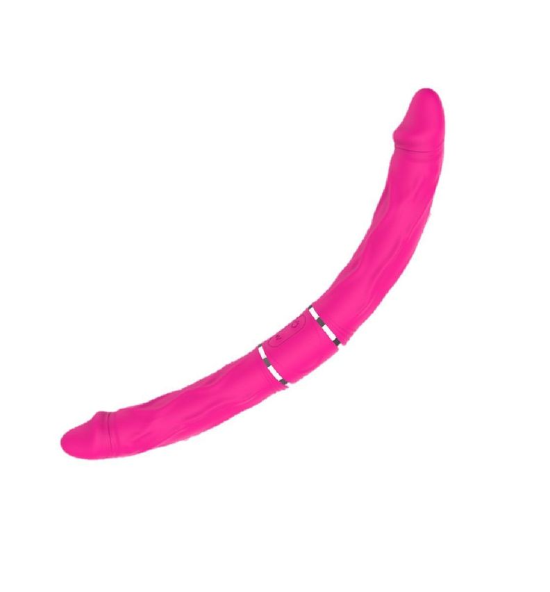 Cici Dildo Doble Vibrador Largo 35cm Control Remoto-0